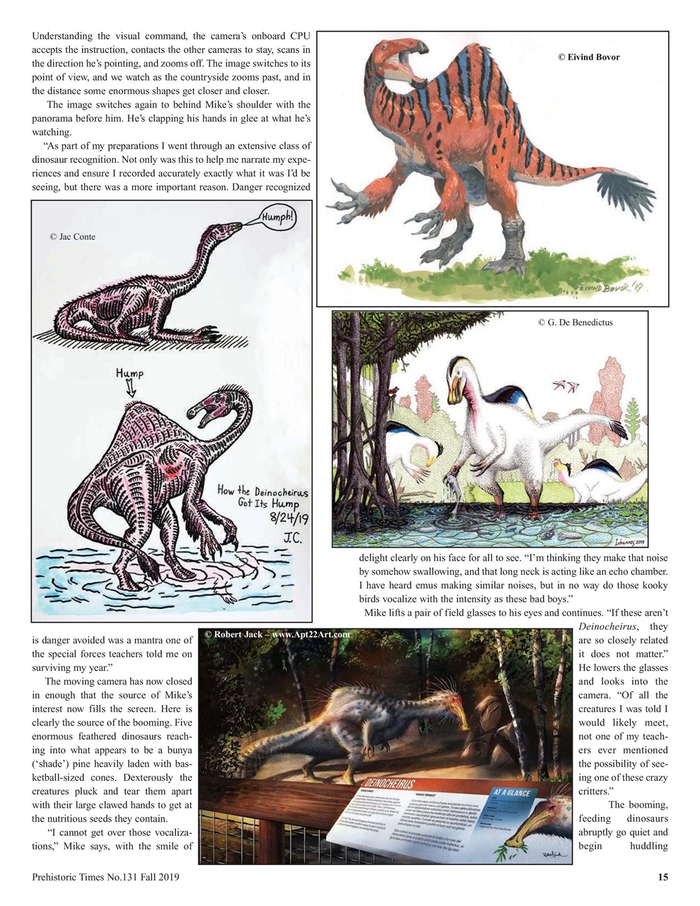 Prehistoric Times Preview Pages