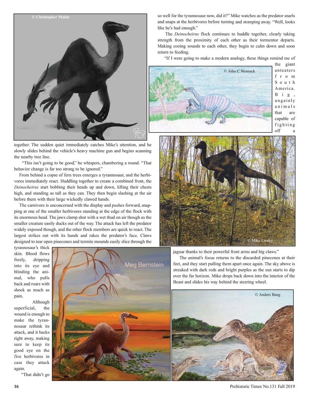 Prehistoric Times Preview Pages