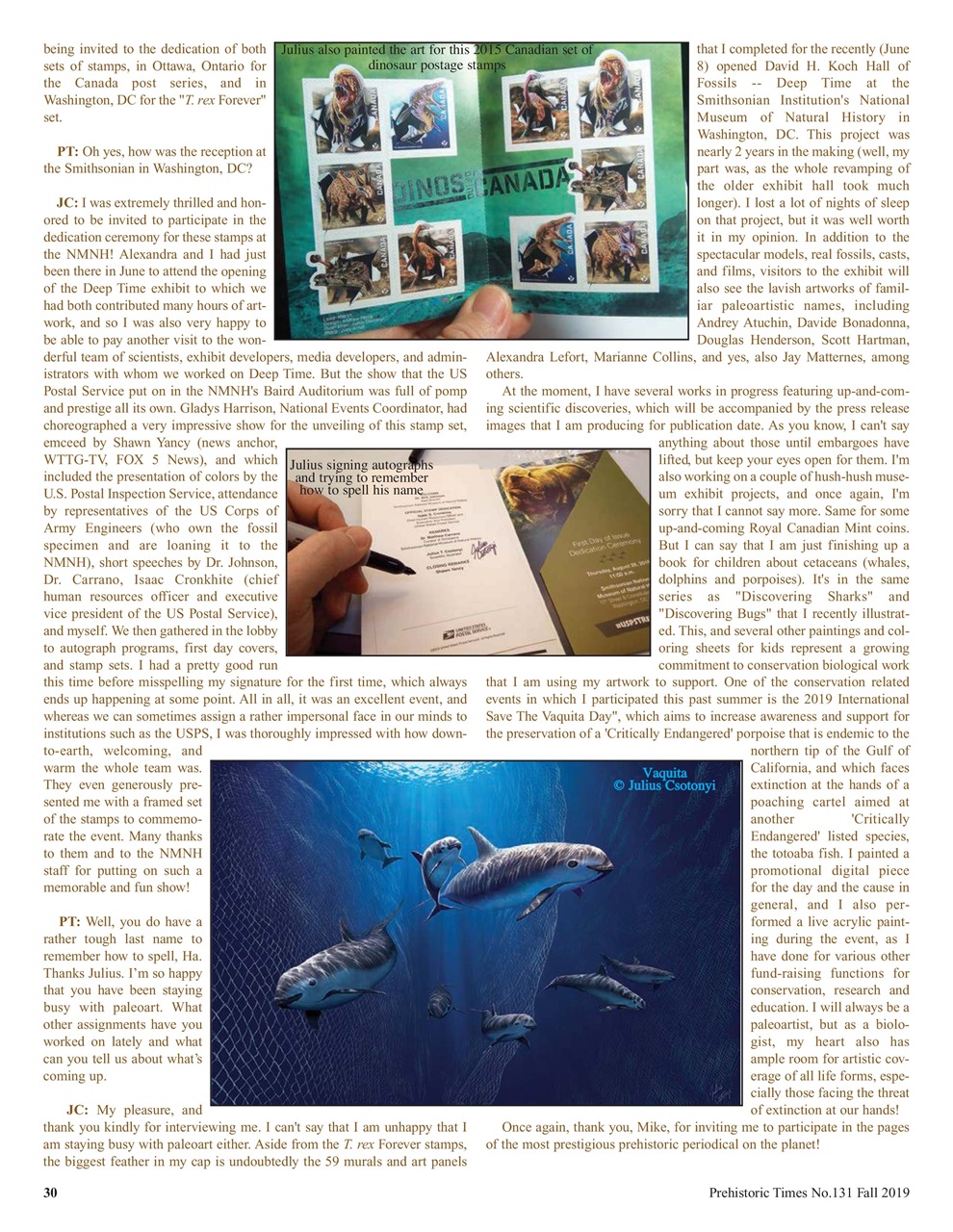 Prehistoric Times Preview Pages