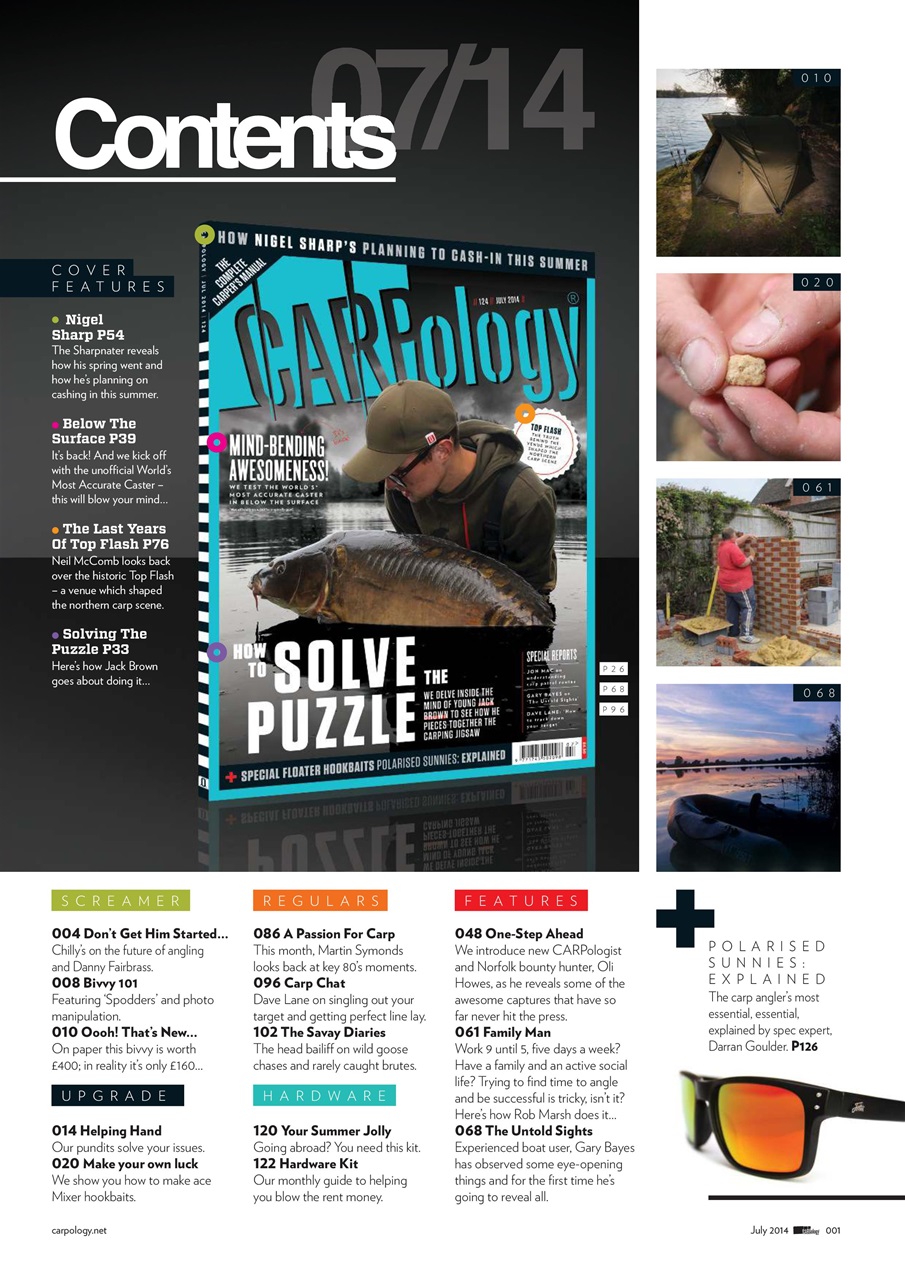 CARPology Magazine Preview Pages