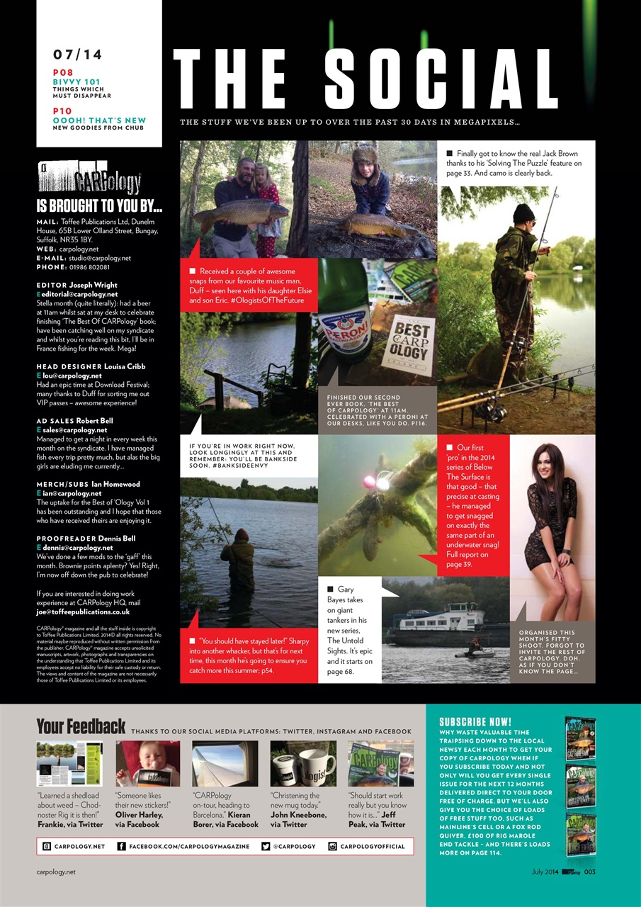CARPology Magazine Preview Pages