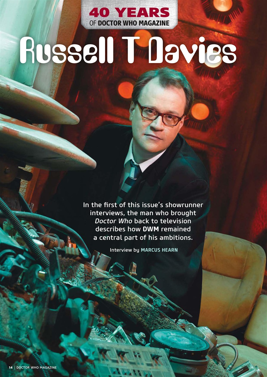 Doctor Who Magazine Preview Pages