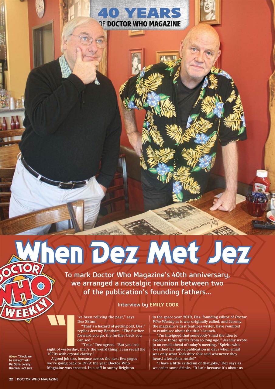 Doctor Who Magazine Preview Pages