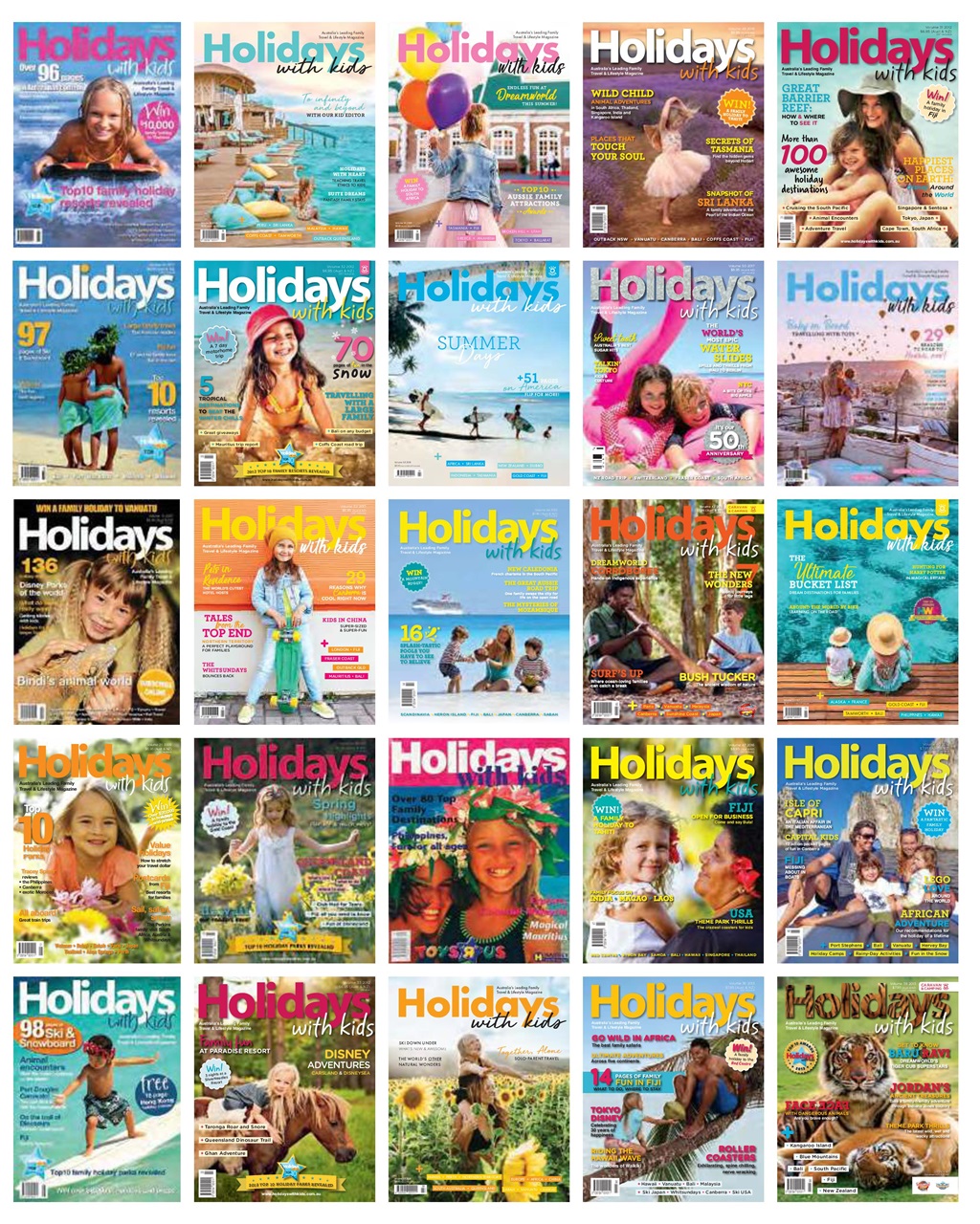 Holidays With Kids Preview Pages