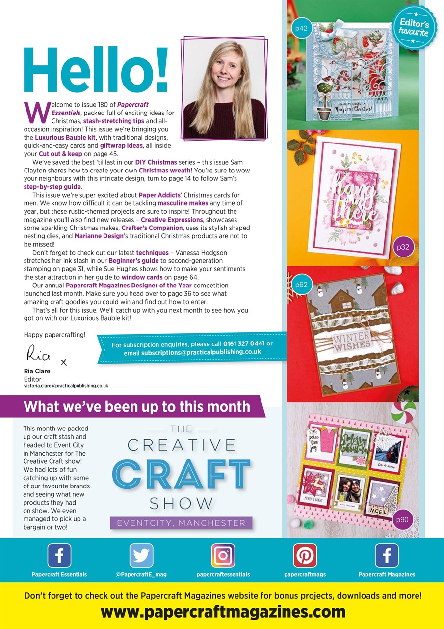 Papercraft Essentials Preview Pages