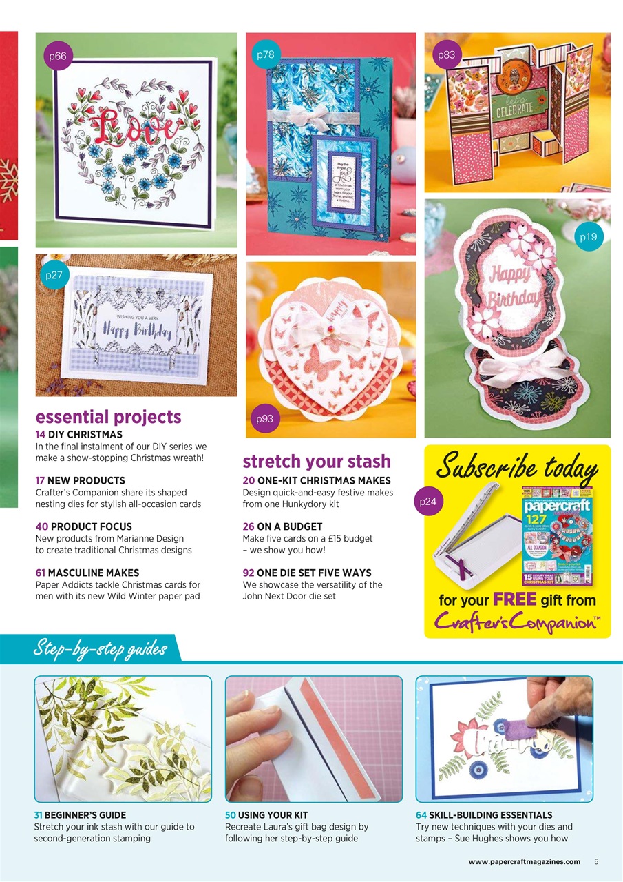 Papercraft Essentials Preview Pages