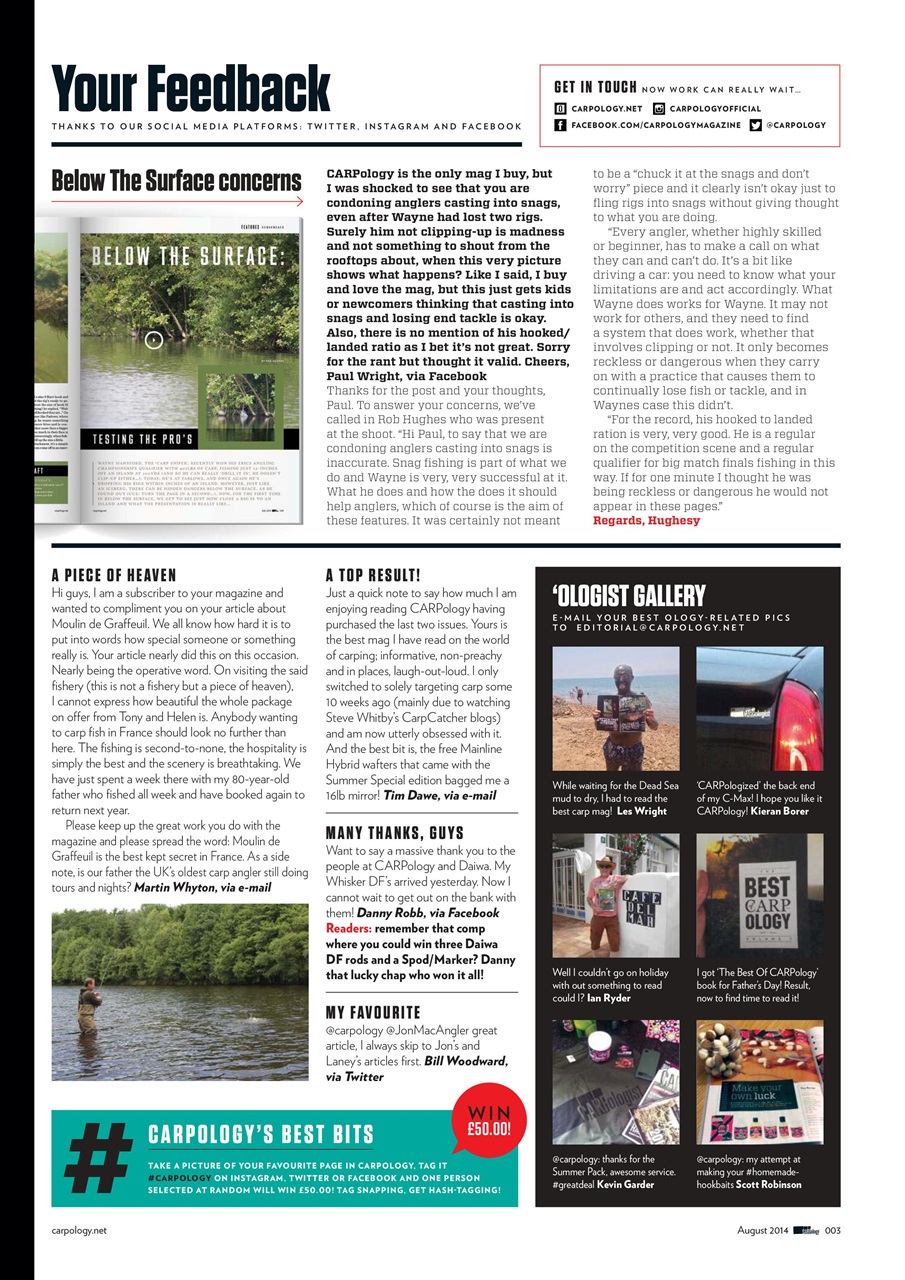 CARPology Magazine Preview Pages