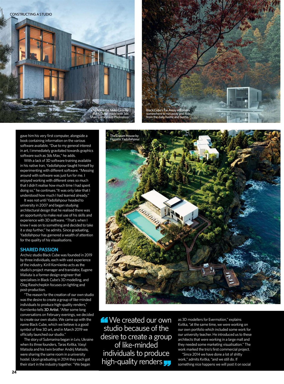 3D Artist Preview Pages