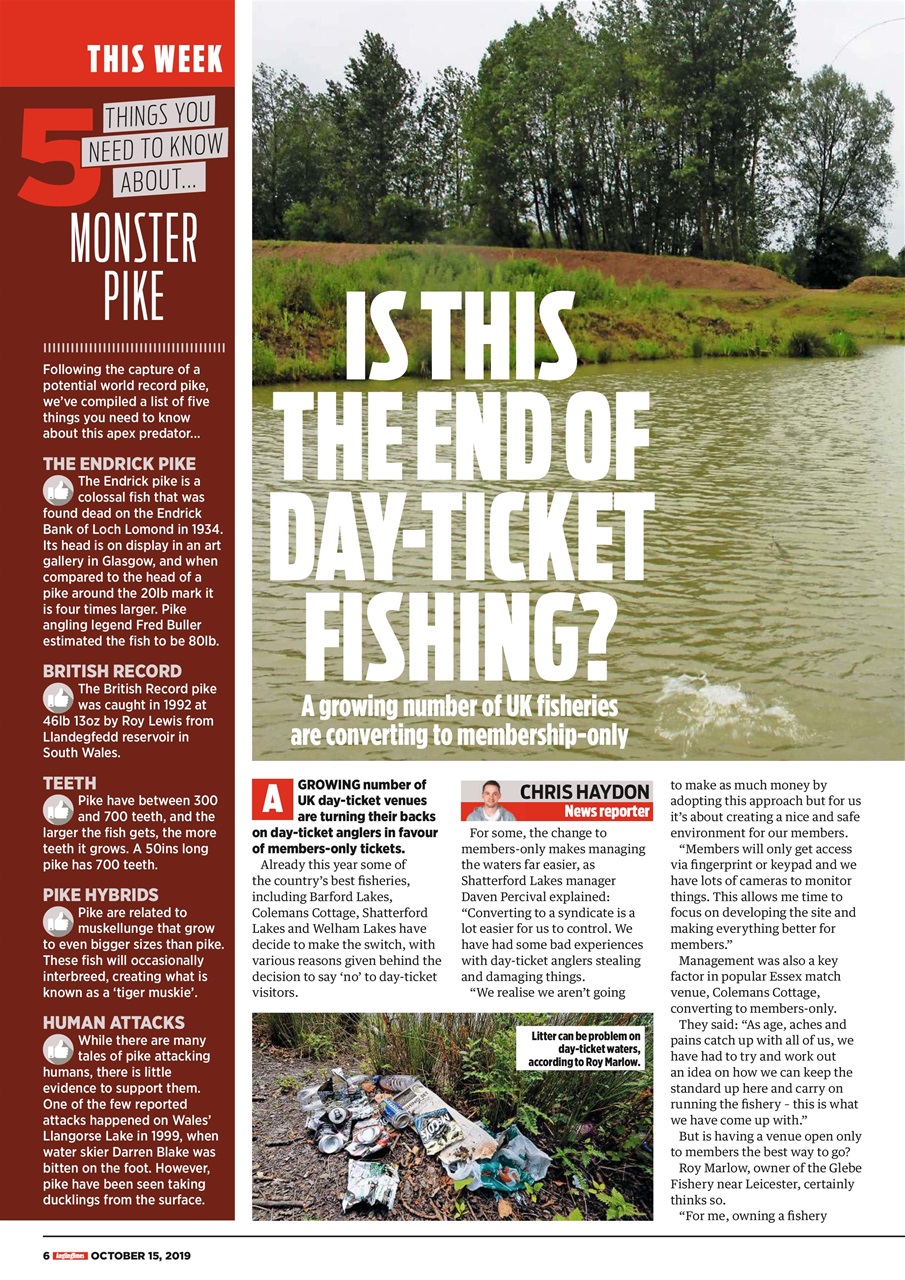 Angling Times Preview Pages