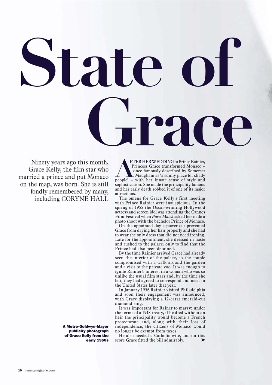 Majesty Magazine Preview Pages
