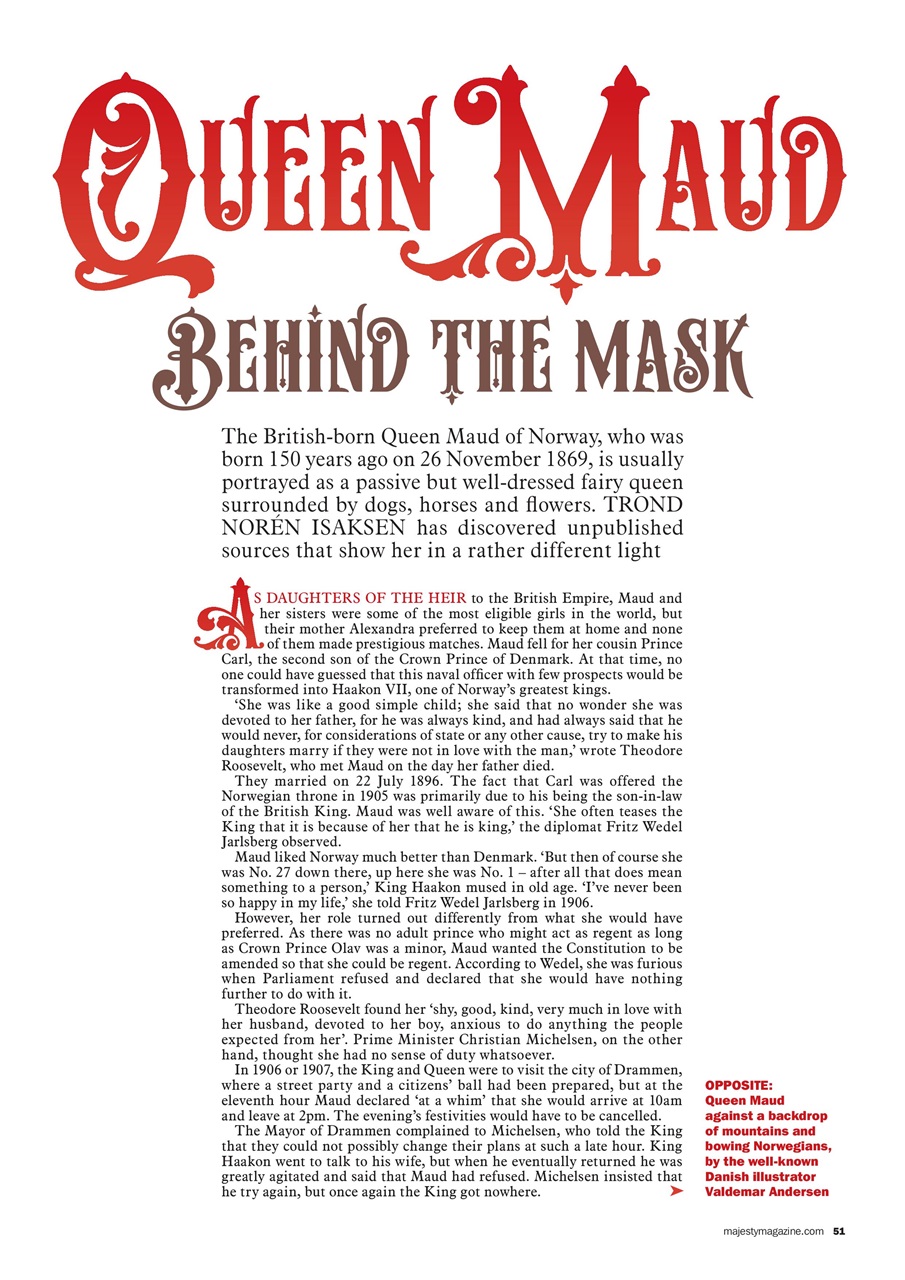 Majesty Magazine Preview Pages