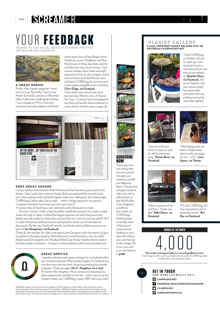 CARPology Magazine Preview Pages