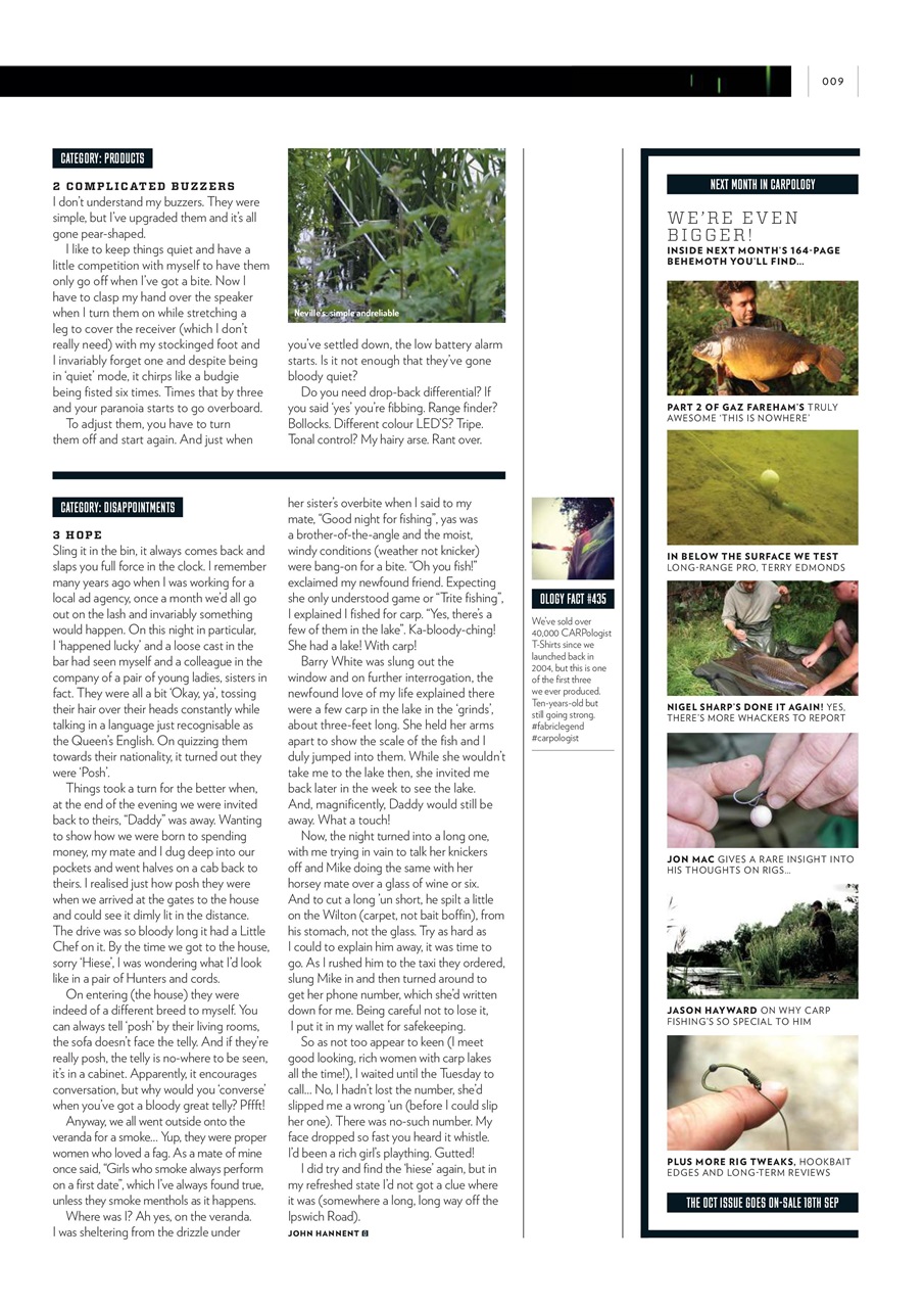 CARPology Magazine Preview Pages