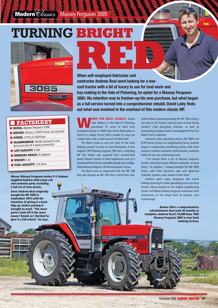 Classic Tractor Preview Pages