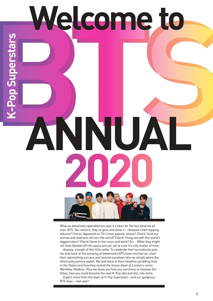 K-Pop Superstars Preview Pages