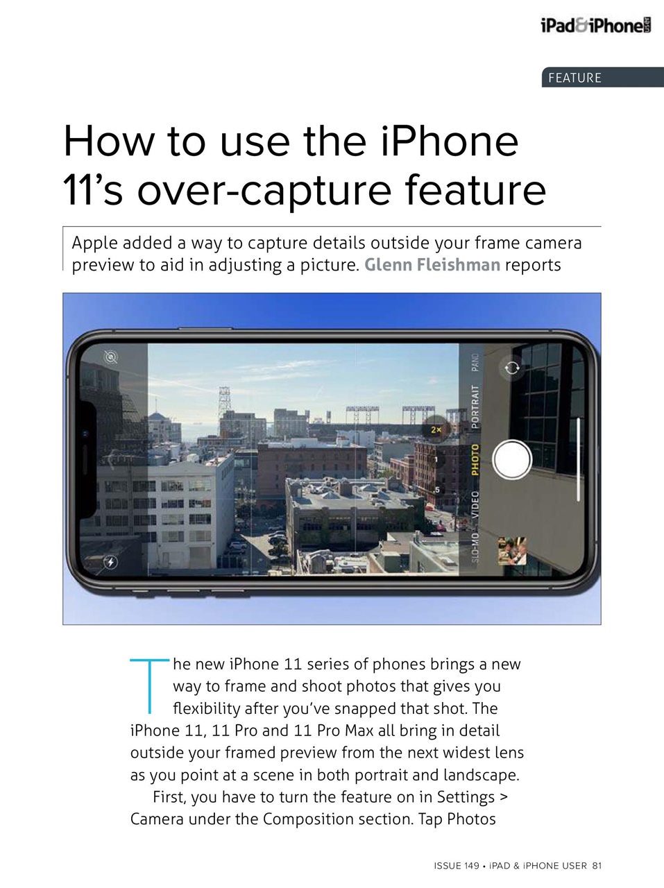 iPad and iPhone User Preview Pages