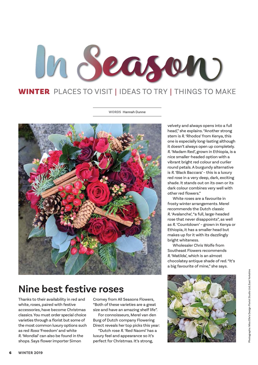 The Flower Arranger Preview Pages