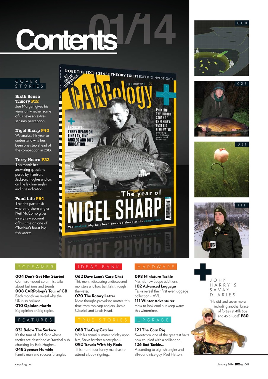 CARPology Magazine Preview Pages