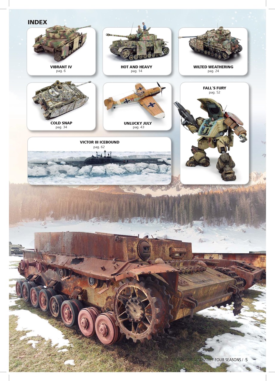 The Weathering Magazine Preview Pages