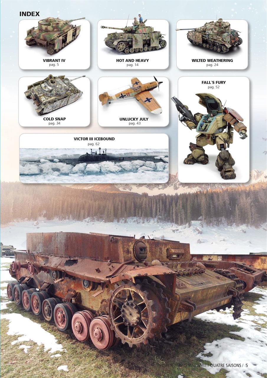 The Weathering Magazine French Edition Preview Pages