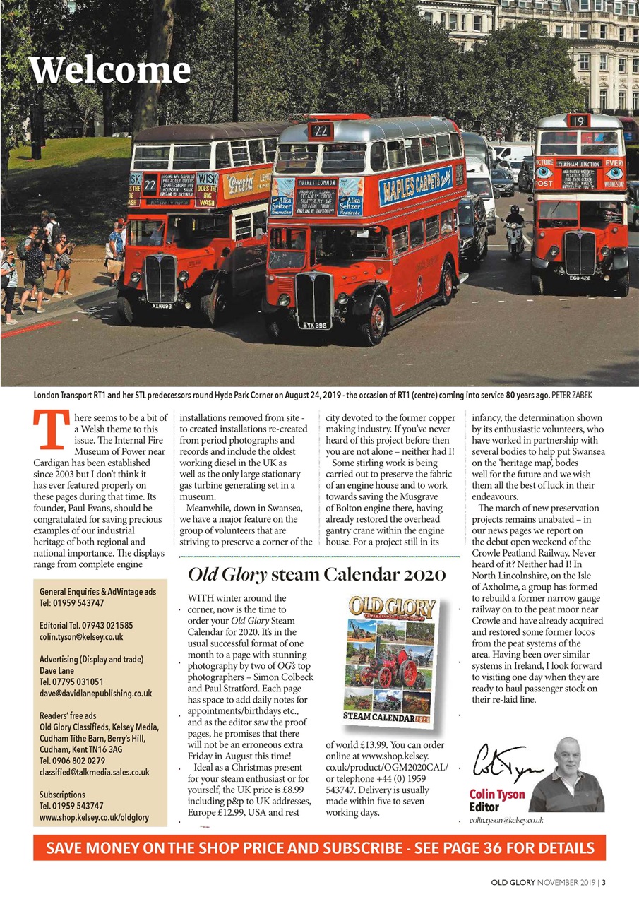 Old Glory Magazine Preview Pages