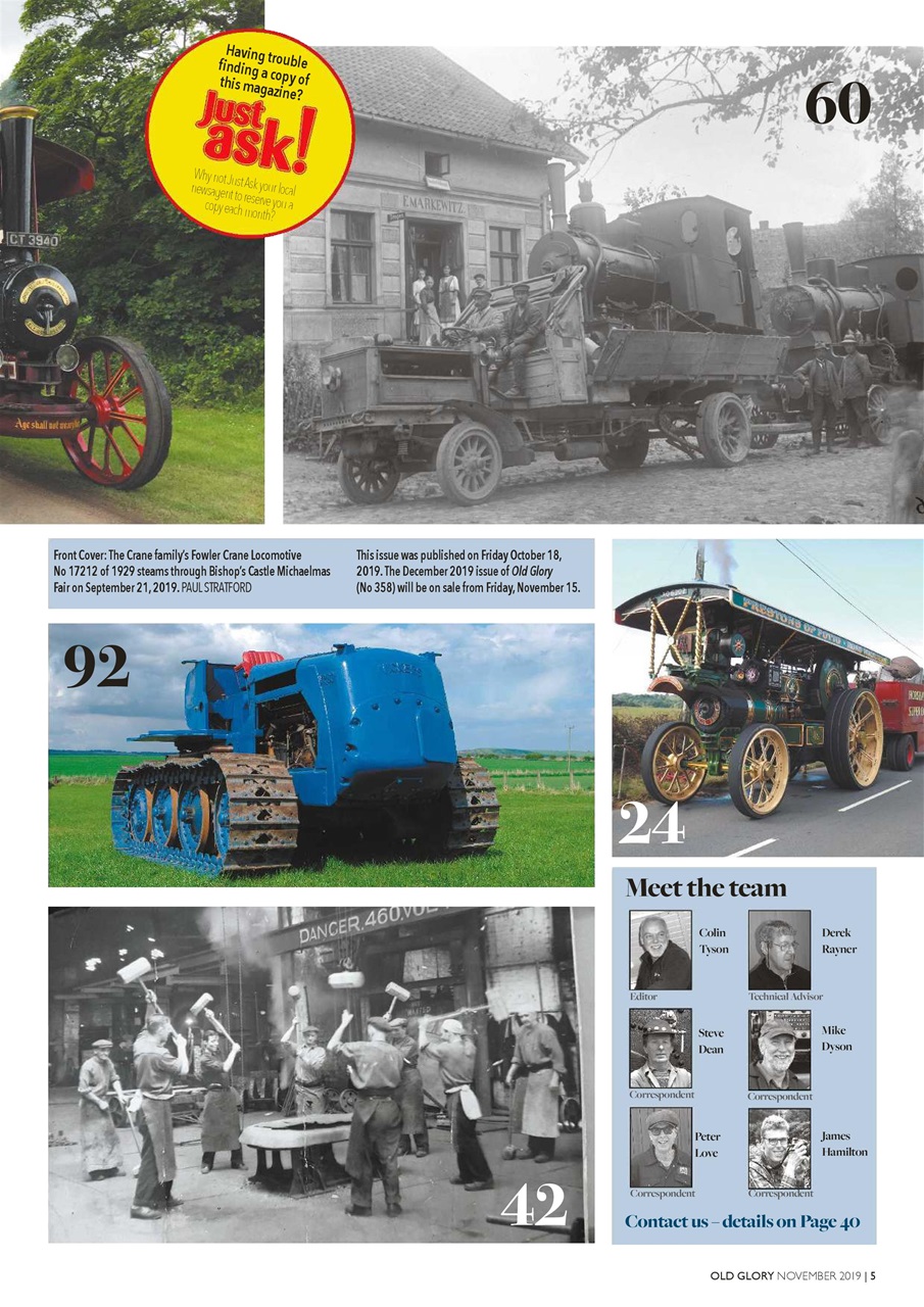 Old Glory Magazine Preview Pages