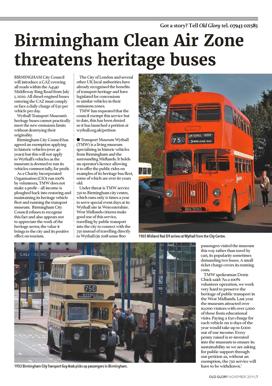 Old Glory Magazine Preview Pages