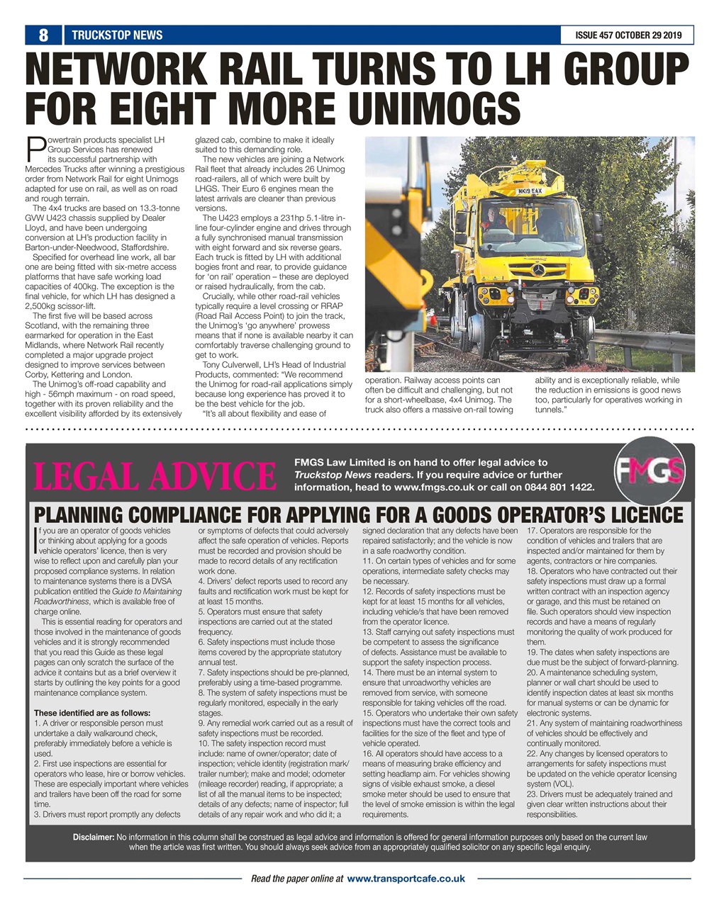 Truckstop News Preview Pages