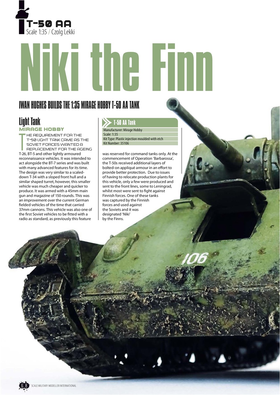 Scale Aviation and Military Modeller International (M) Preview Pages