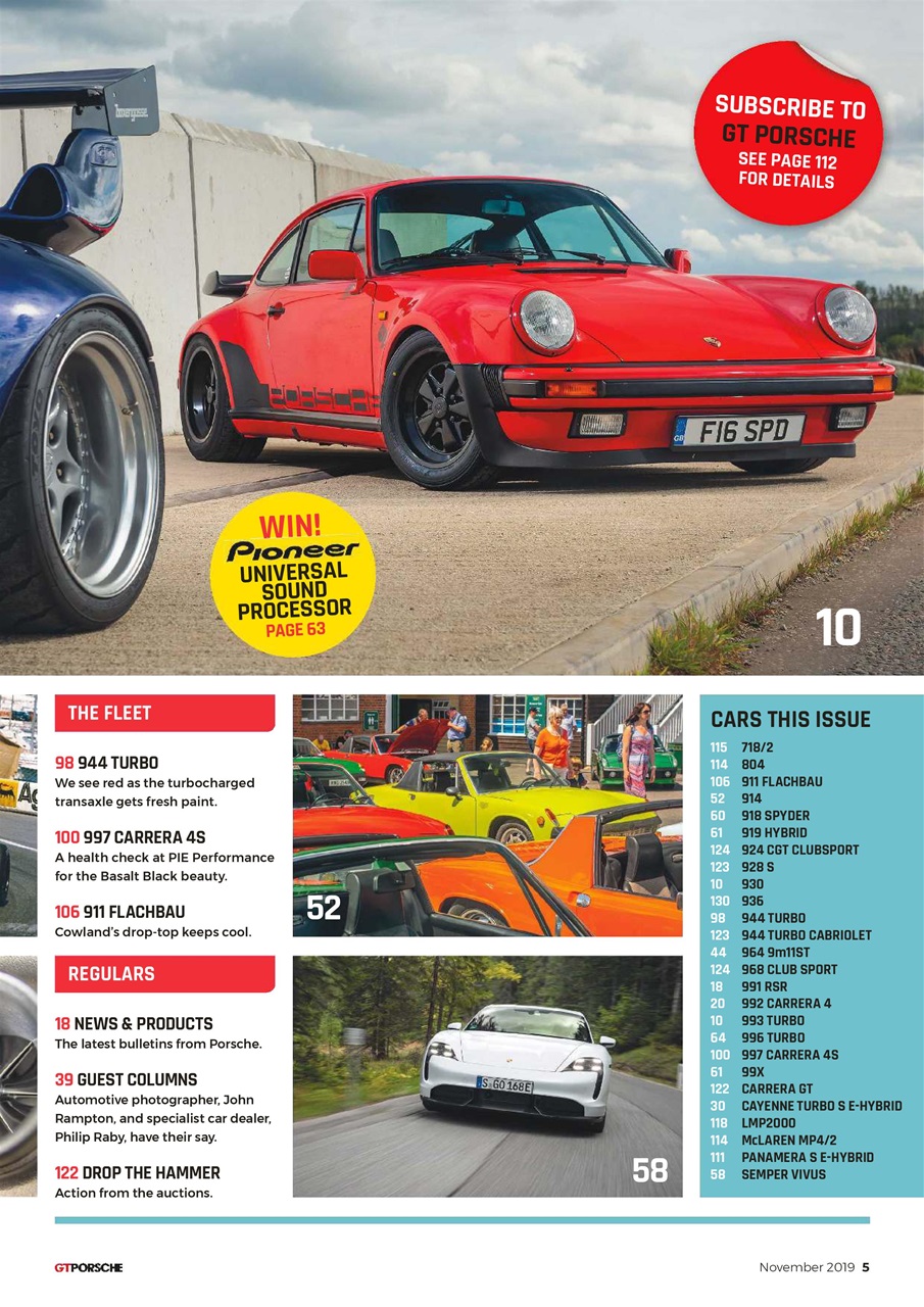 GT Porsche Preview Pages