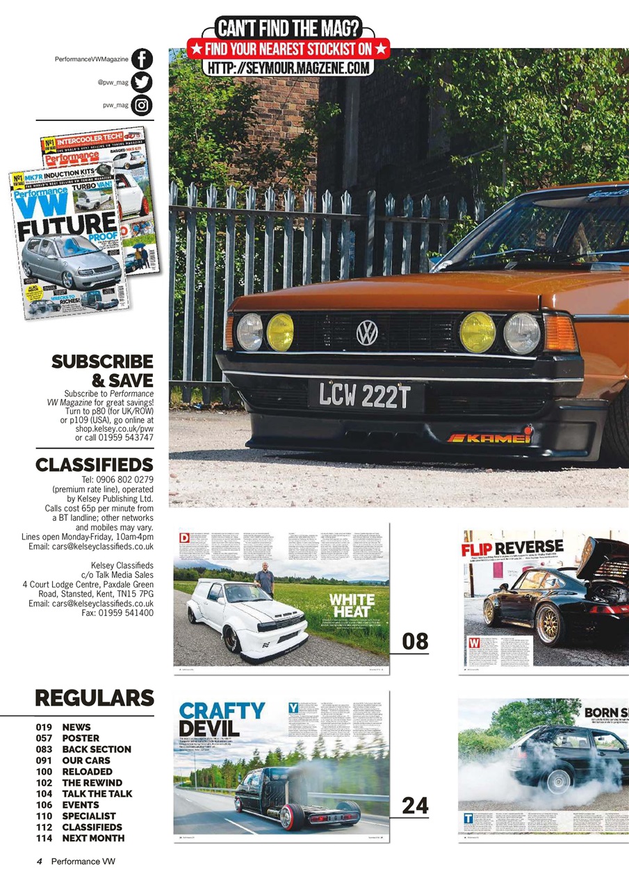 Performance VW Preview Pages