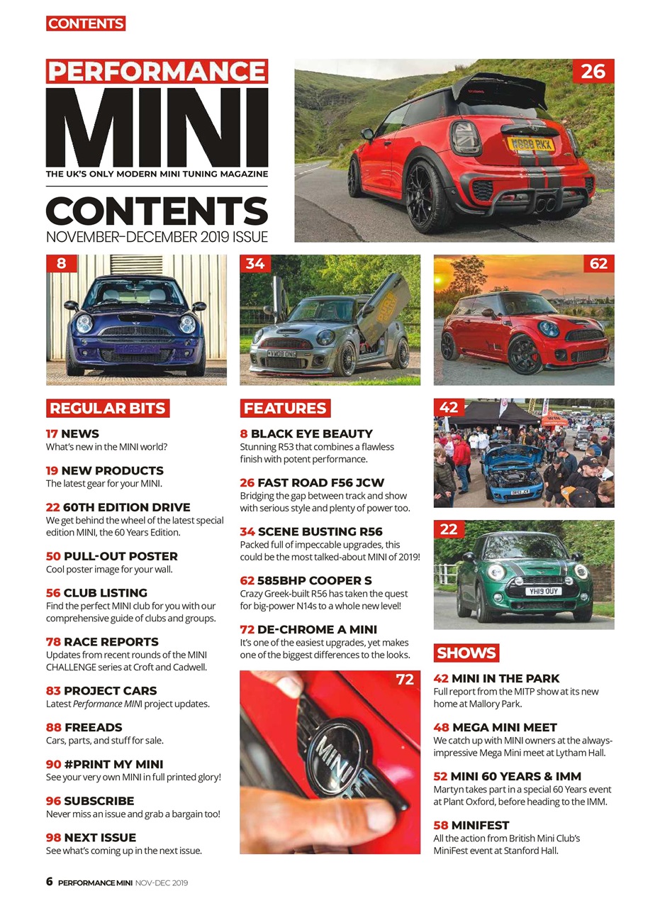 Performance Mini Preview Pages