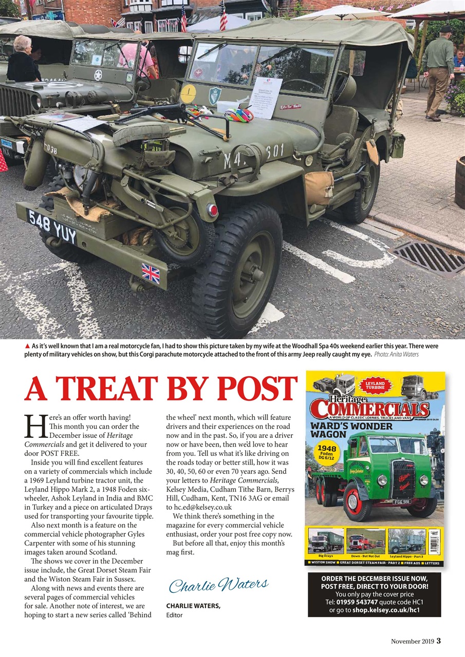 Heritage Commercials Magazine Preview Pages