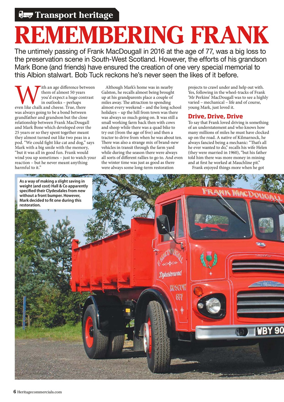 Heritage Commercials Magazine Preview Pages