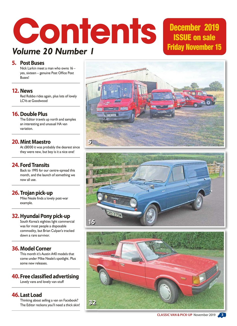 Classic Van & Pick-up Preview Pages