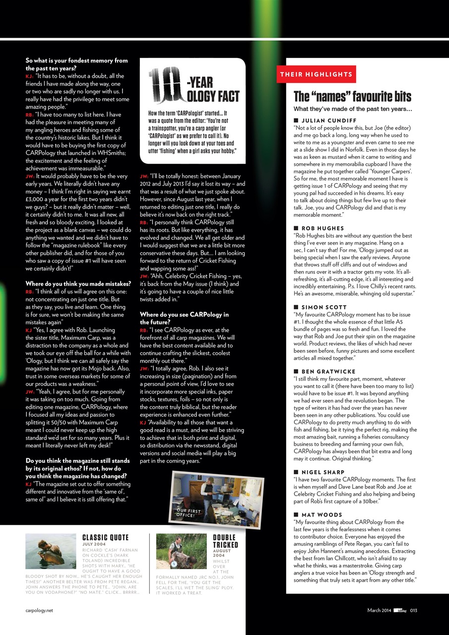 CARPology Magazine Preview Pages