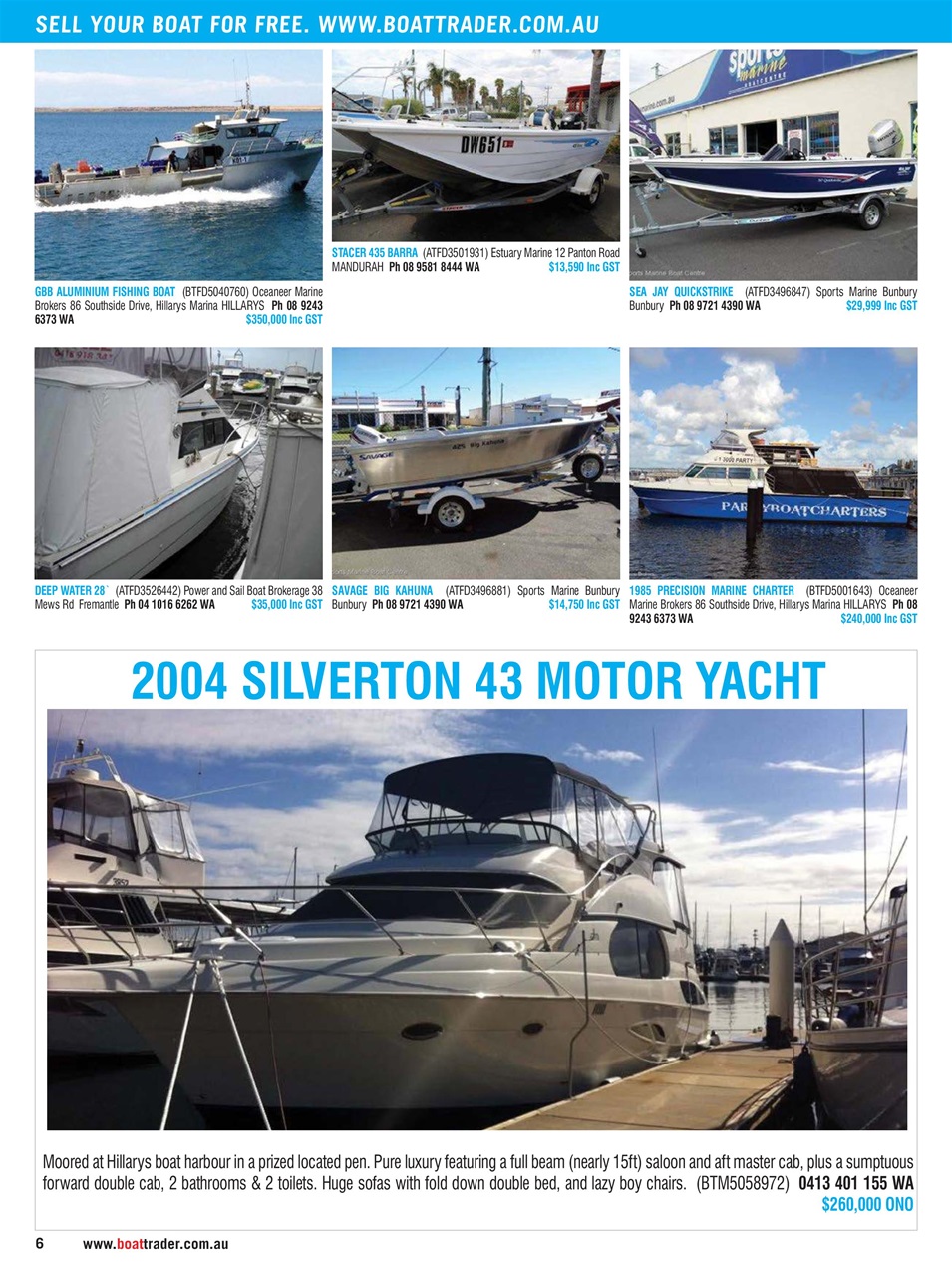 Boat Trader Australia Preview Pages
