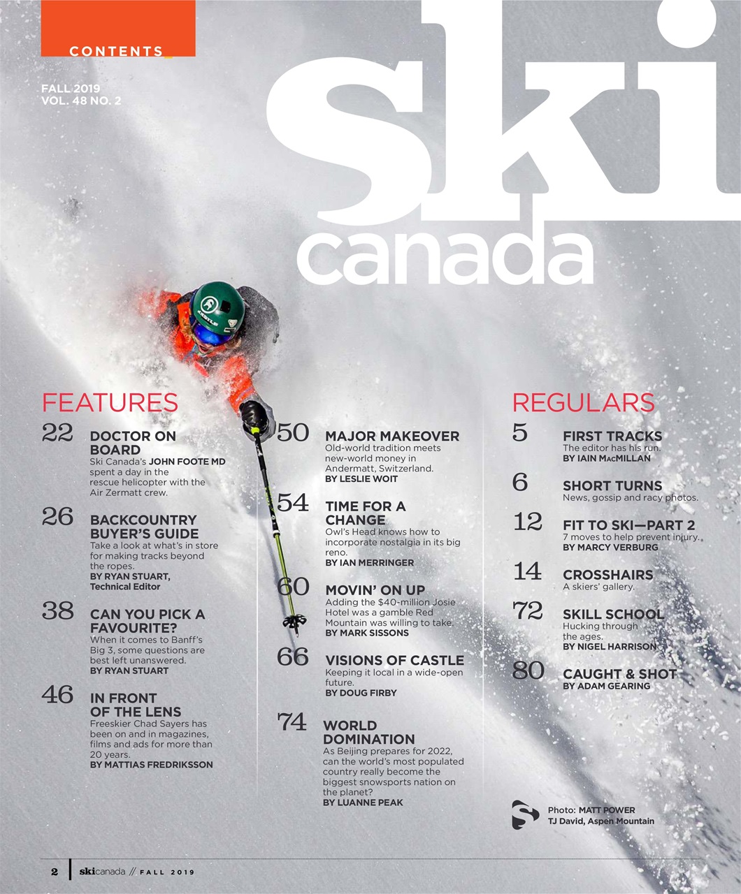 Ski Canada Preview Pages