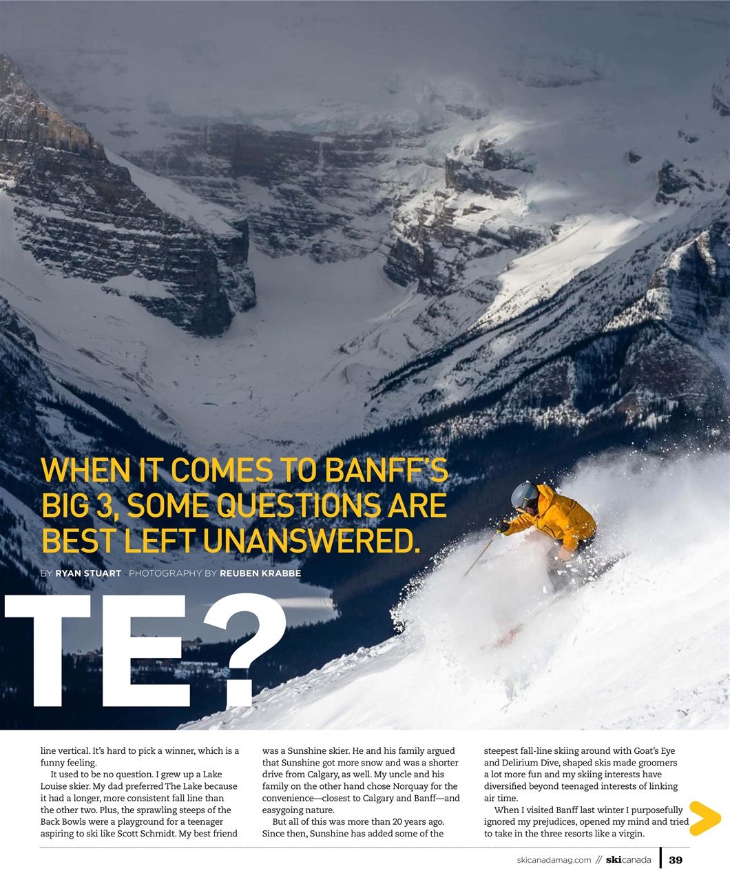 Ski Canada Preview Pages