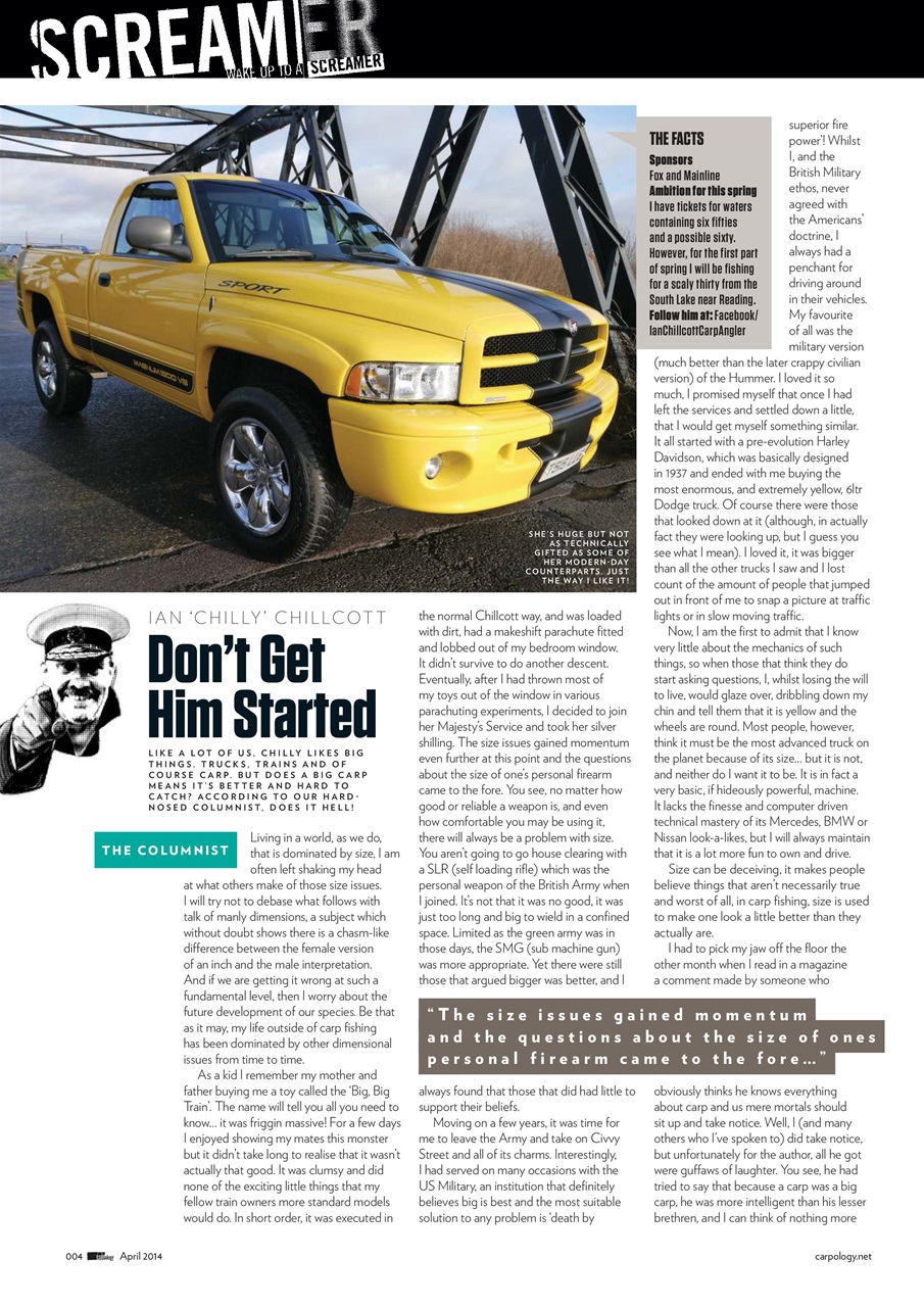 CARPology Magazine Preview Pages