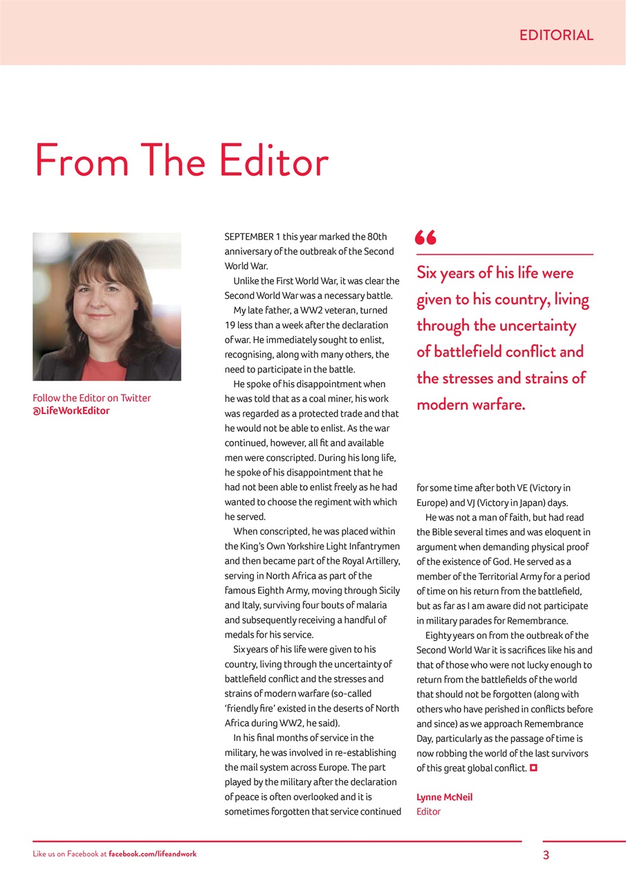 Life and Work Preview Pages