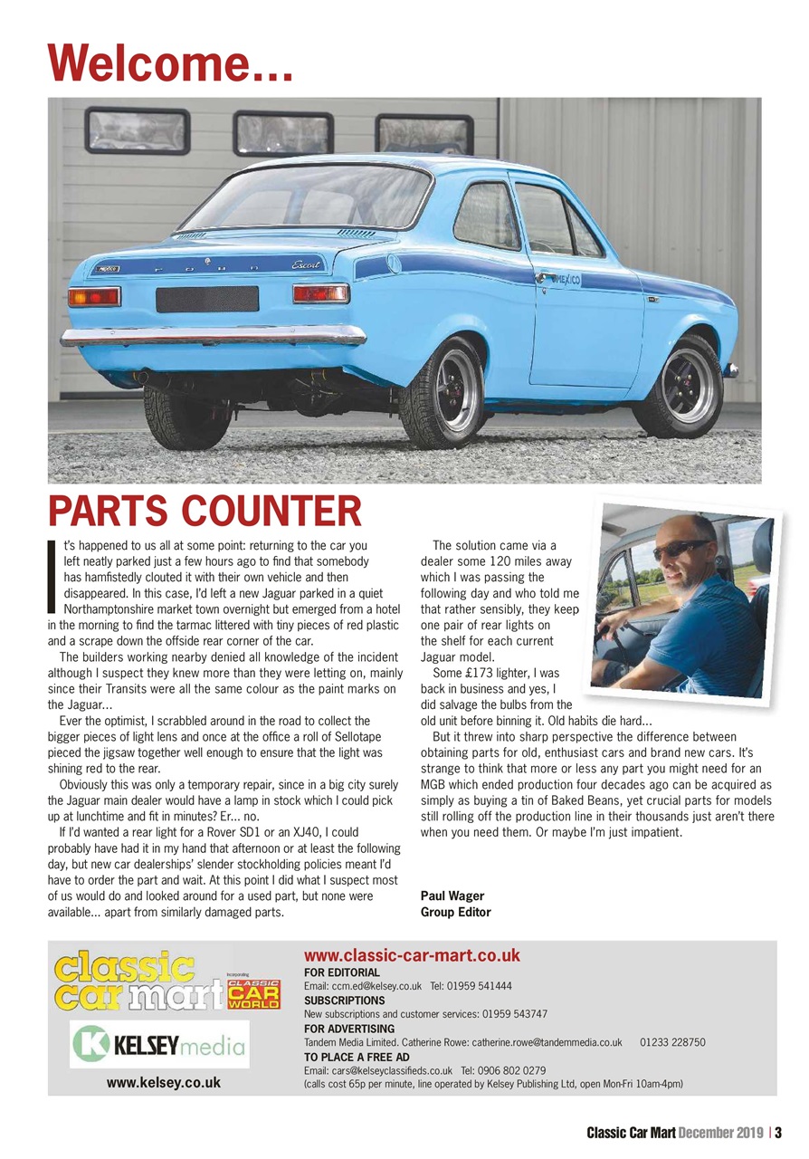 Classic Car Mart Preview Pages
