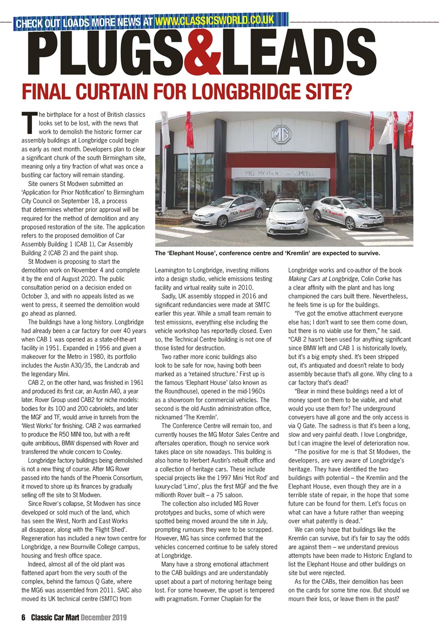 Classic Car Mart Preview Pages
