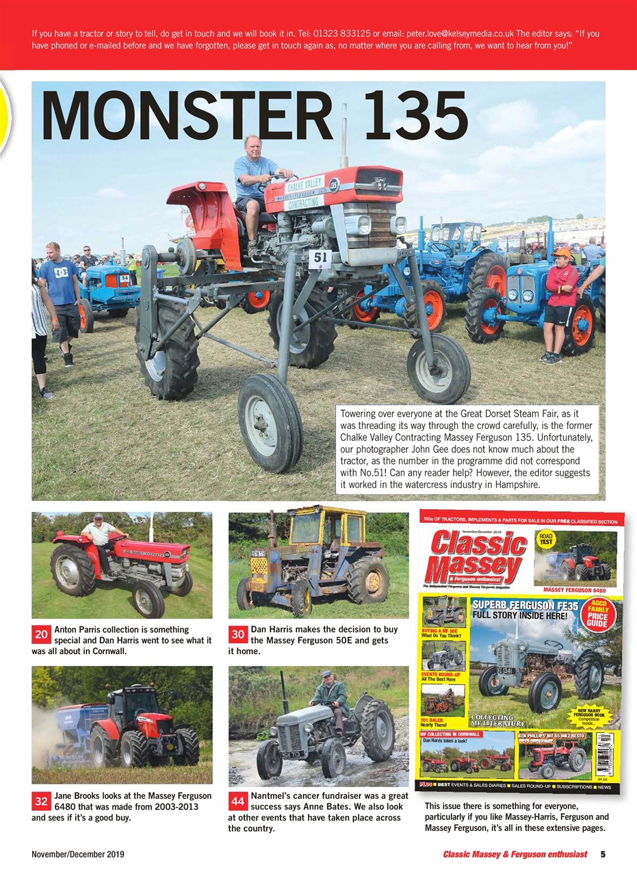 Classic Massey Preview Pages