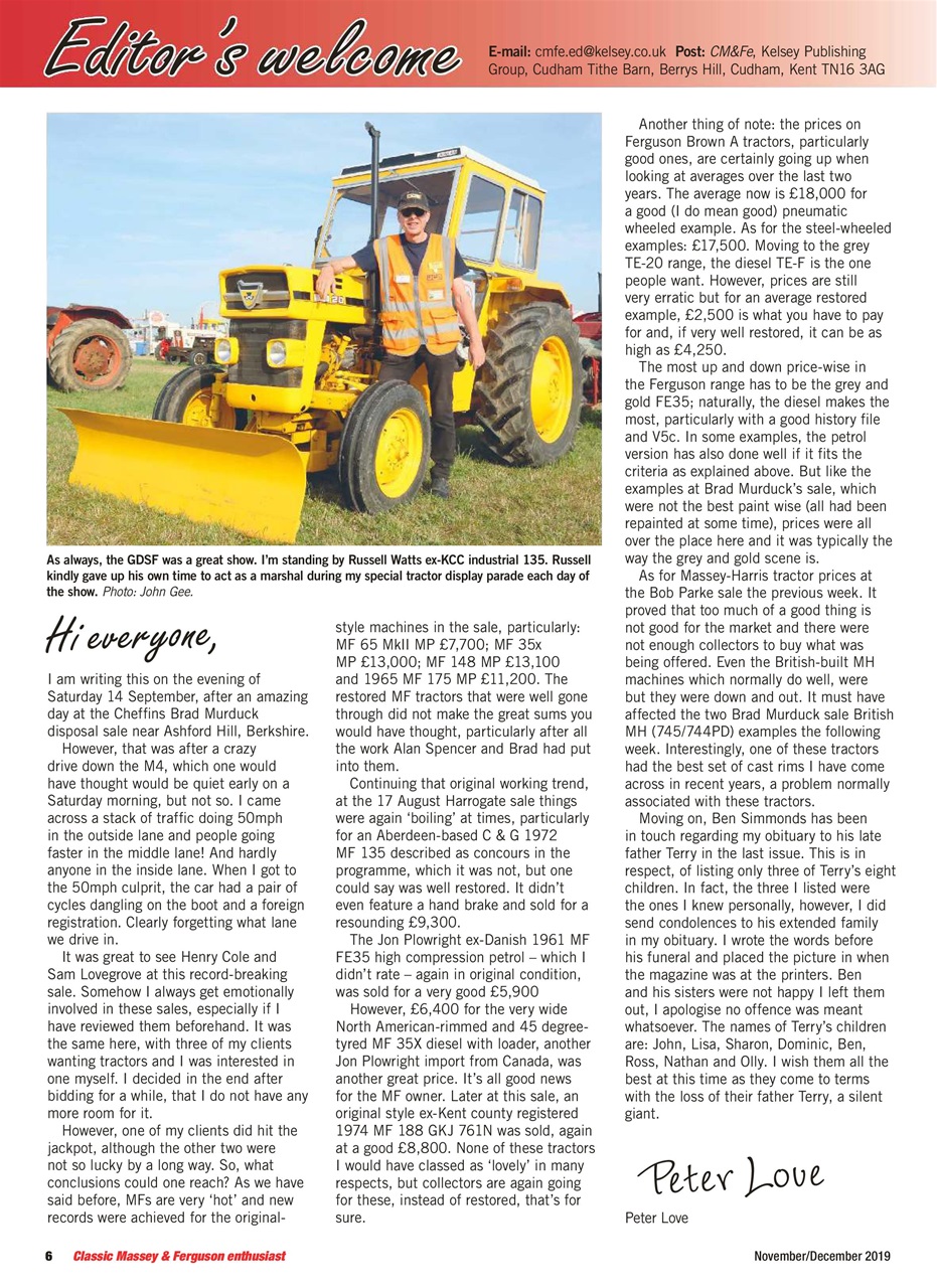 Classic Massey Preview Pages