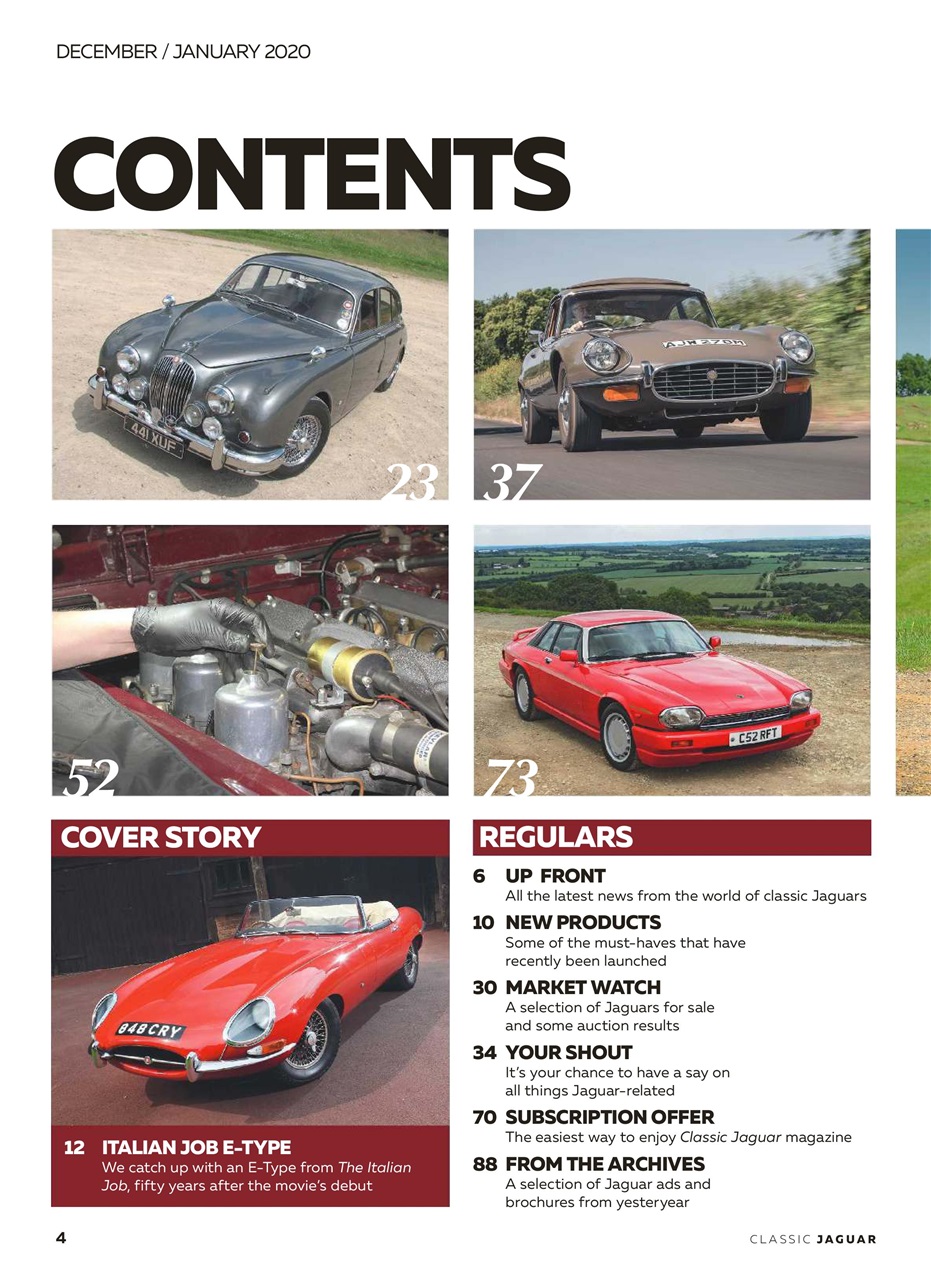 Classic Jaguar Preview Pages
