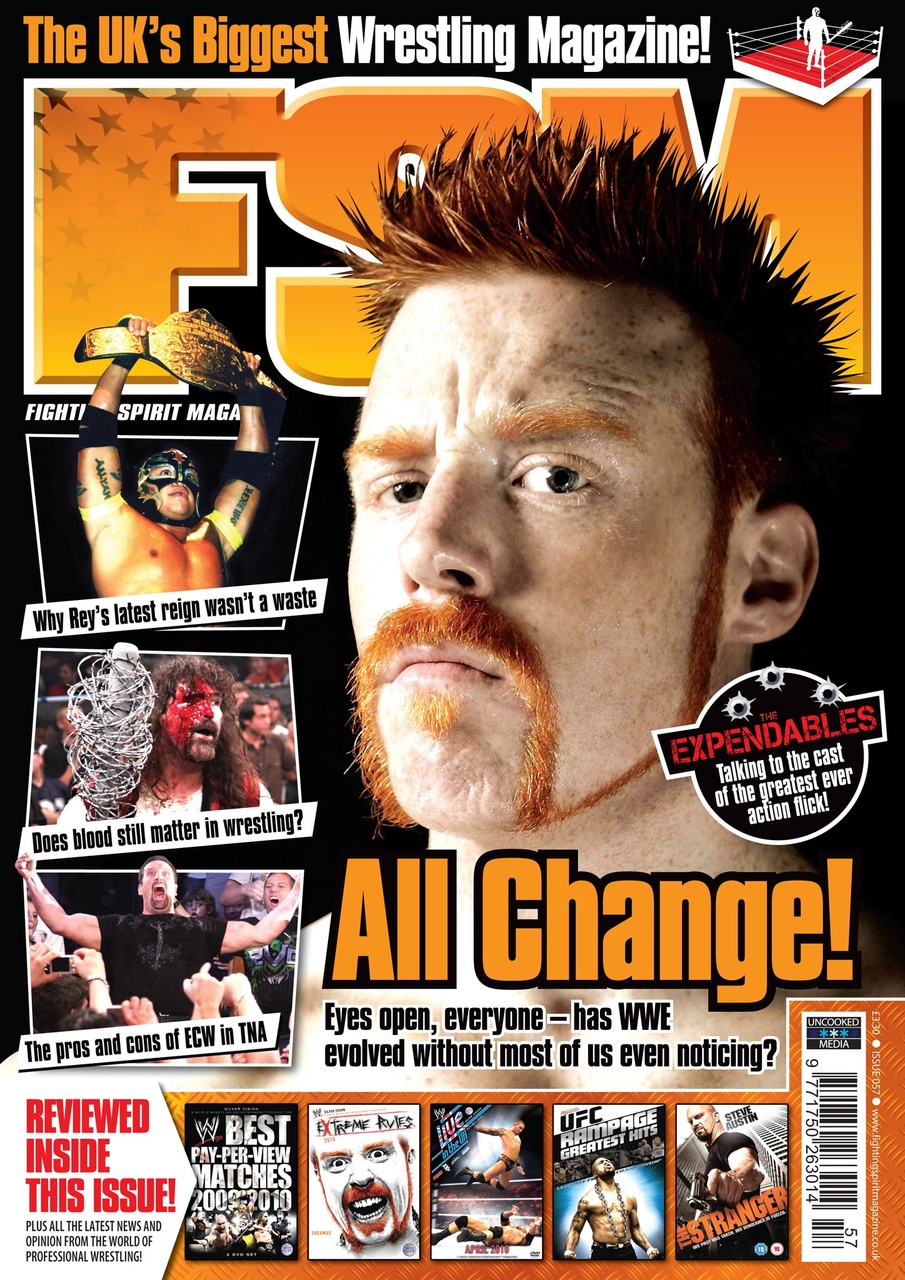 Wrestletalk Magazine Preview Pages