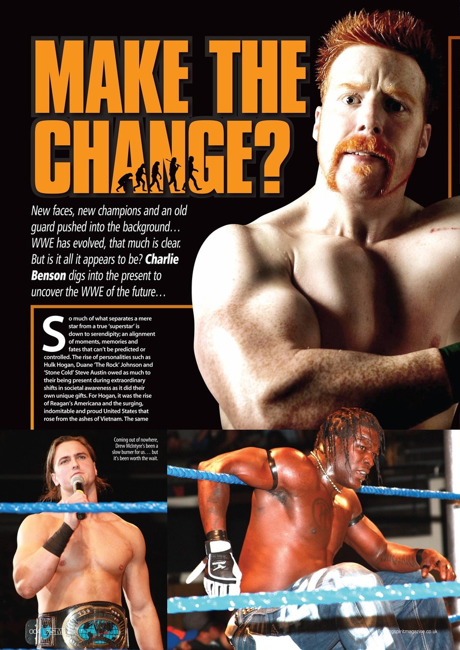 Wrestletalk Magazine Preview Pages