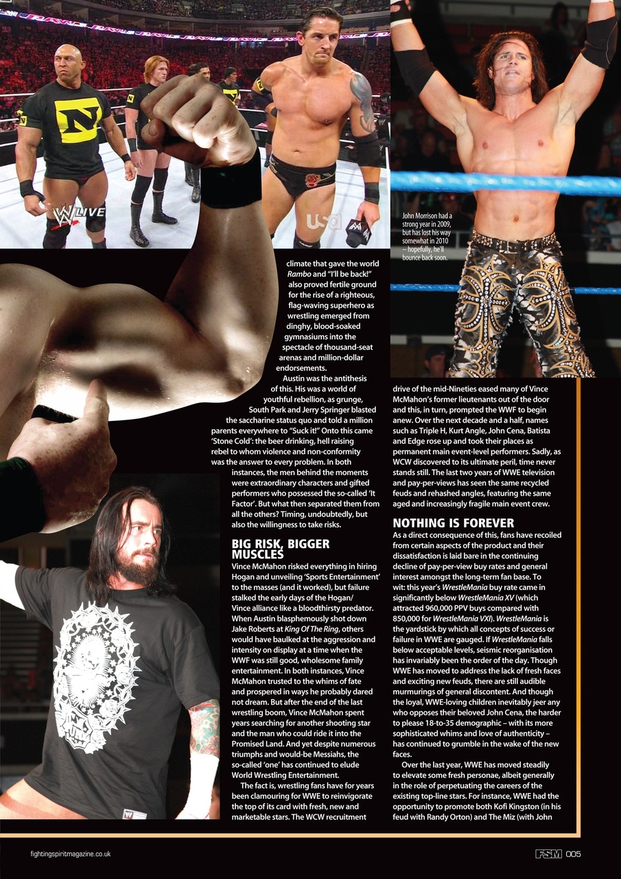 Wrestletalk Magazine Preview Pages