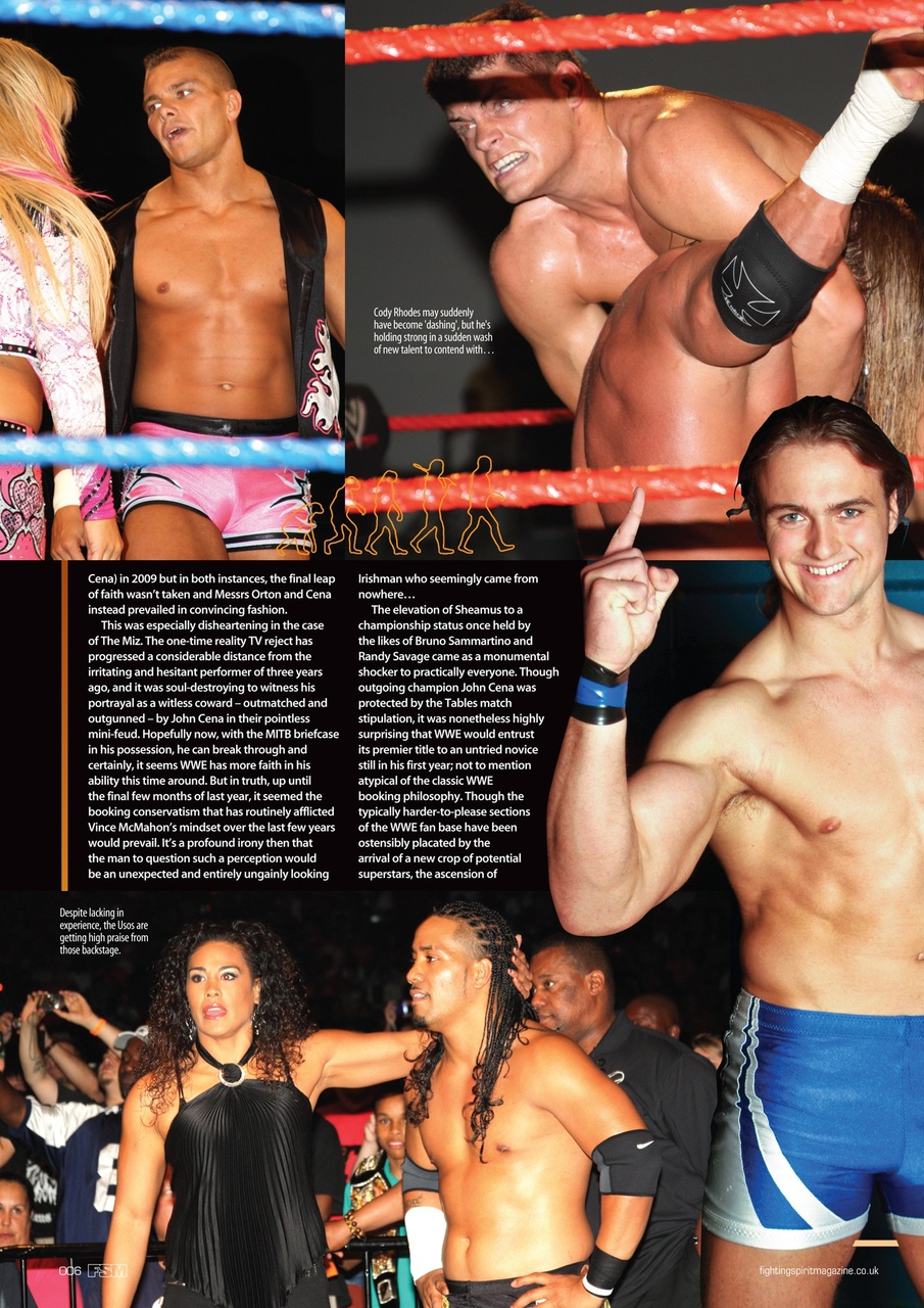 Wrestletalk Magazine Preview Pages